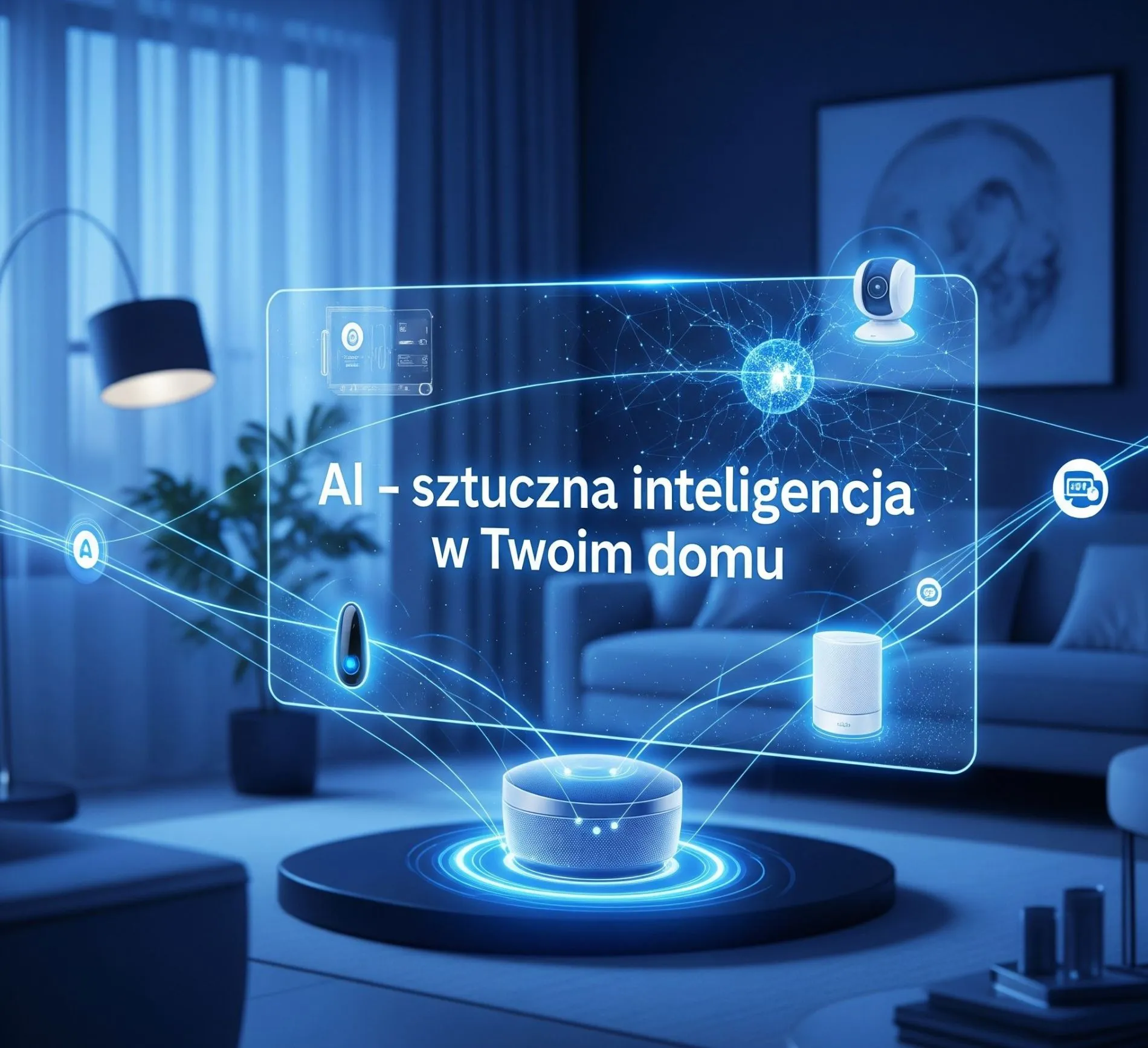 Sztuczna inteligencja w inteligentnym domu – smart home